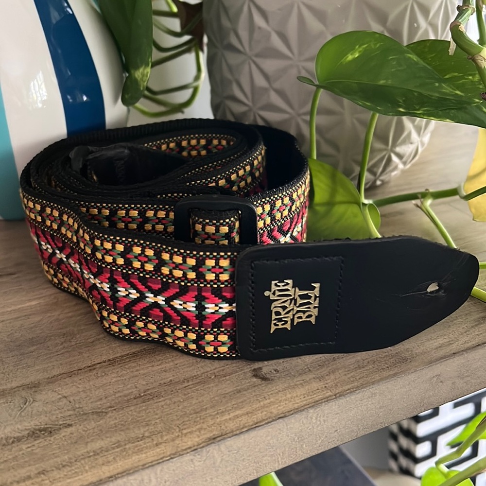 Ernie Ball Guitar and camera strap